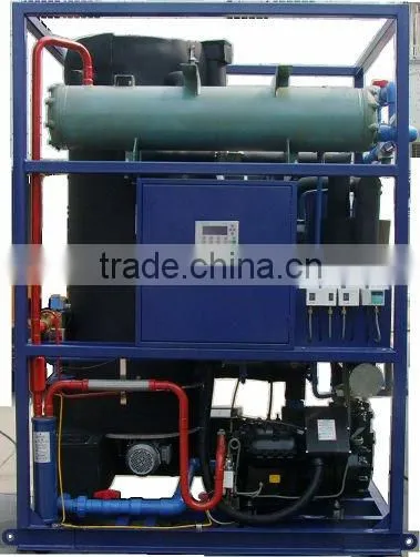 3000kg tube ice factory with R22 refrigerant to make tube ice