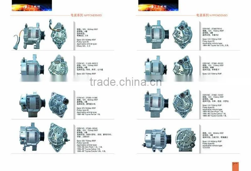 Mitsubishi starter motor