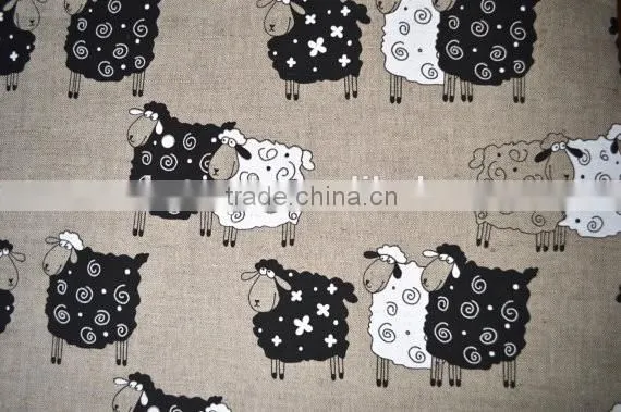 china textile fabric / linen fabric / digital printing fabric