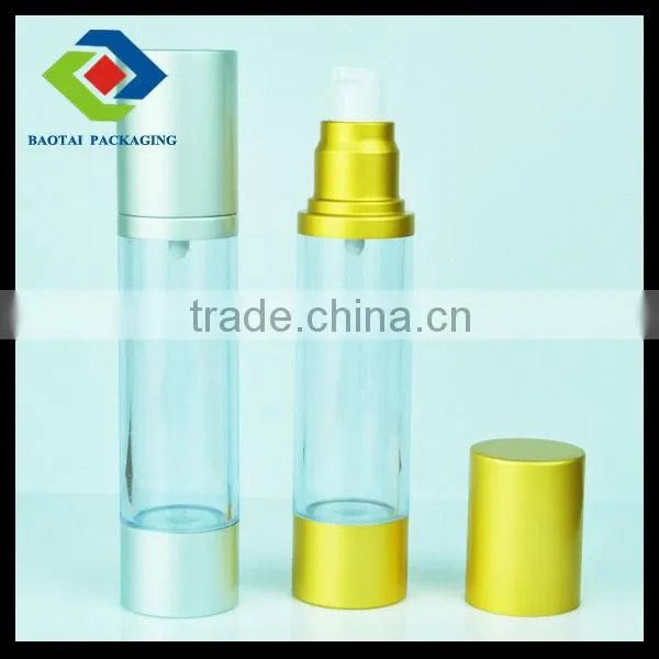 50 ML airless cosmetic bottle with Aluminum AS material for sale