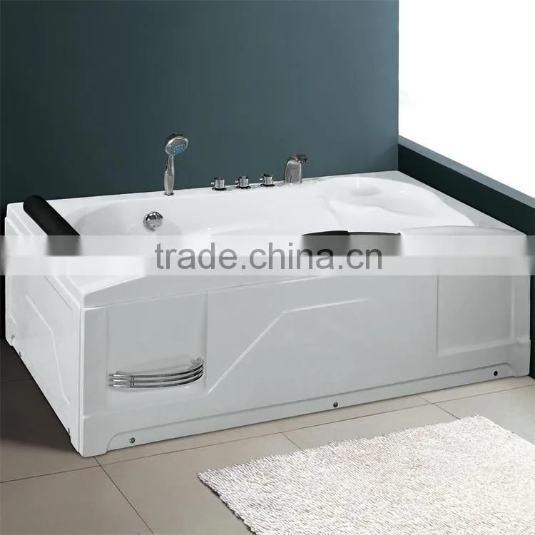 Q305 single person bathtub small bathtub with seat hydromassage bathtub pump