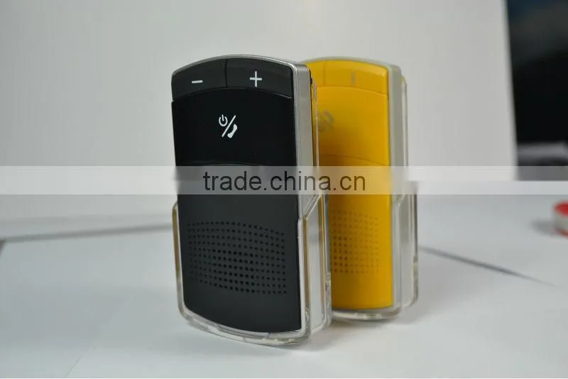 bluetooth car kit with solar, speakerphone, Multi Language, Call Display, Voice Dialing CK3