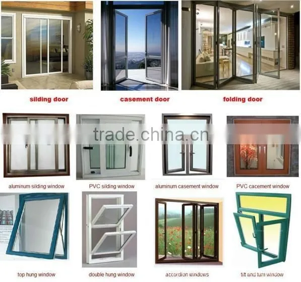 Size-customized durable quality-guaranteed PVC Sliding Windows