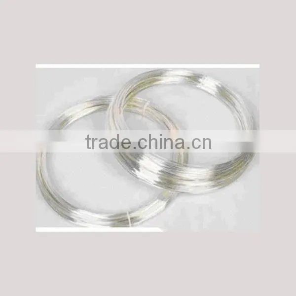 Welding and riveting silver wires