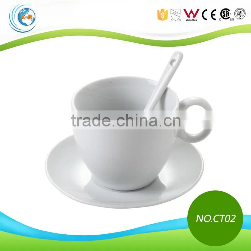 Hot Sale Porcelain Tea Cup with Saucer