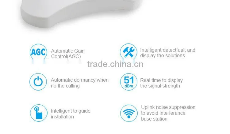 New Upgrade 2016 smart single indoor mobile signal booster