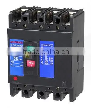 SKS NF CS 50A 4p mccb moulded case circuit breaker