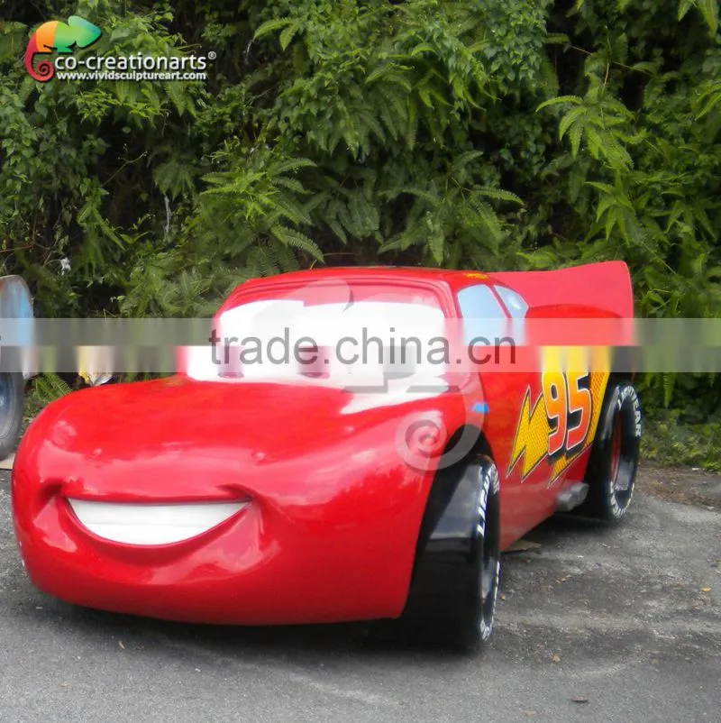 Fiberglass decorative vintage handmade car model