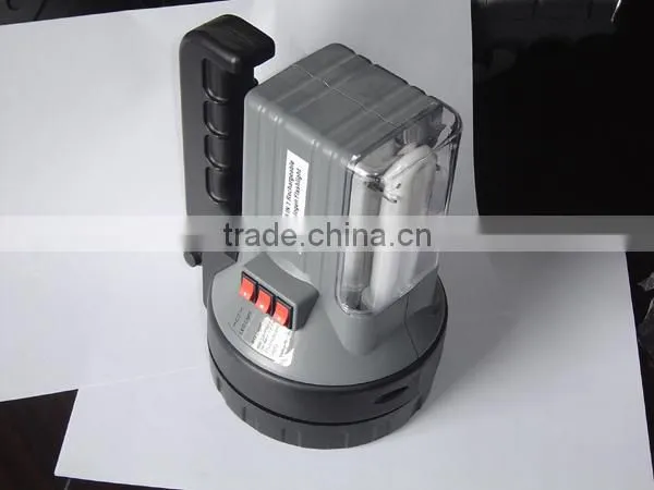 Promotional H3+8LED 2 in 1 rechargeable spotlight with special color