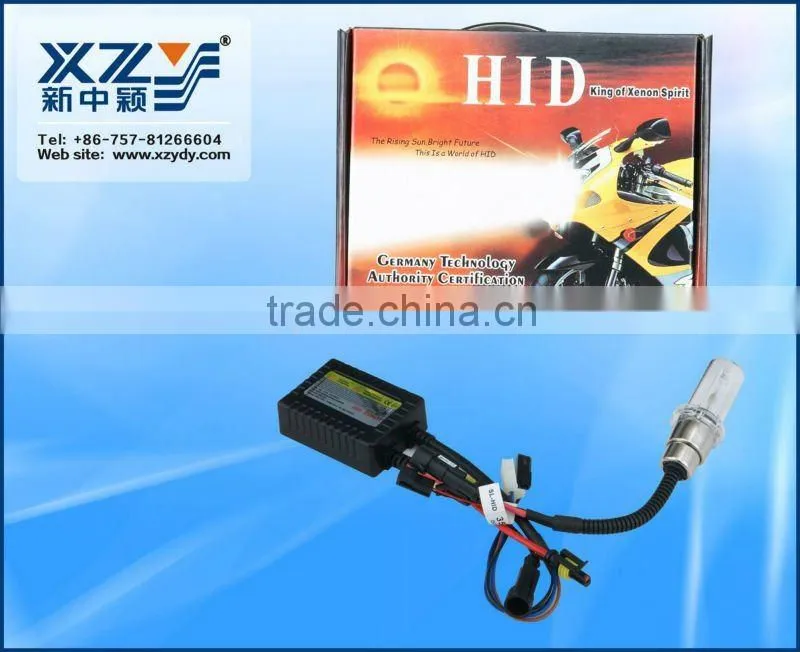 Good quality hid ballast xenon kit 35W,55W H6 12000K Bulb for motorcycle kit