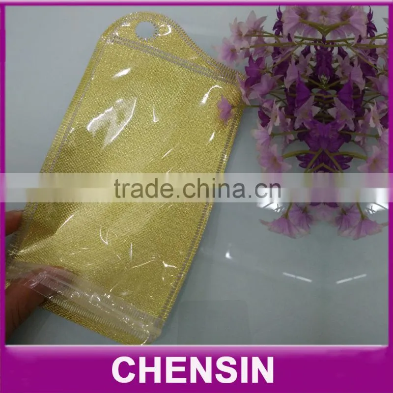 new product zipper packaging /iphone 5S mobile case zip pouch