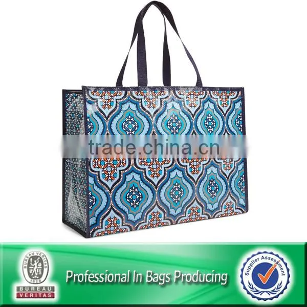 Lead-free Reusable Laminated Color PP Woven Bag