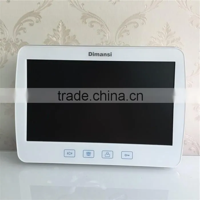 China ETE 10"tft-lcd 700tvline Video Door Phone Intercom Doorbell video surveillance Home Security Camera Monitor Night Vision