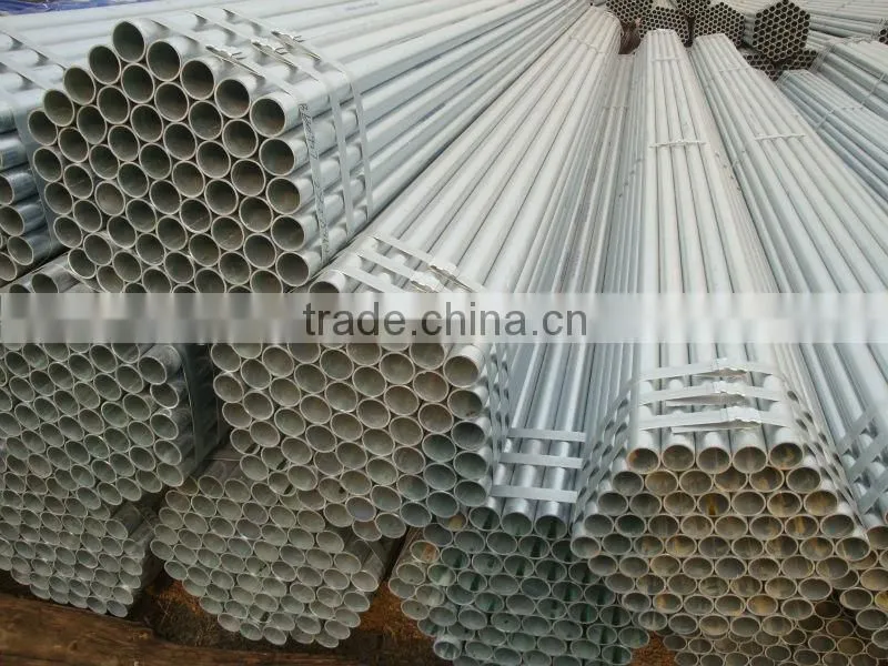 Hot dip galvanized steel pipe price