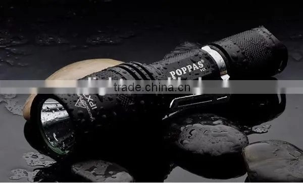 F17 XM-L T6 led Flashlight Torches for 18650 rechargeable battery flashlights and torches