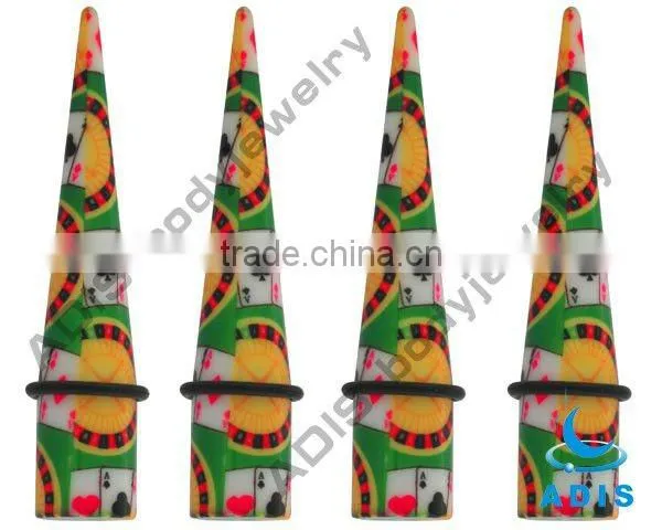 Acrylic Stretching Ear Tapers,ear piercings,body jewelry