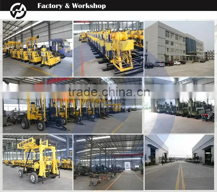 borewell drilling rig GXY-100 hydraulic air water drilling rig