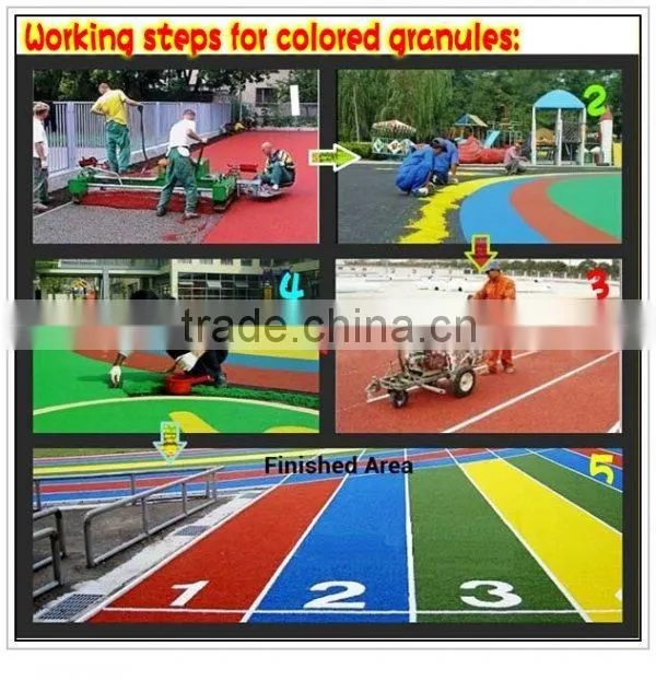 Colored EPDM Rubber Granule-F-V-1630