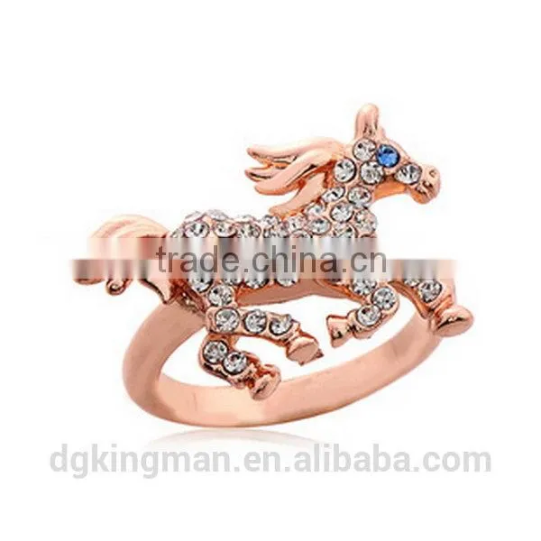 Kingman high-end useful hand shaped ring