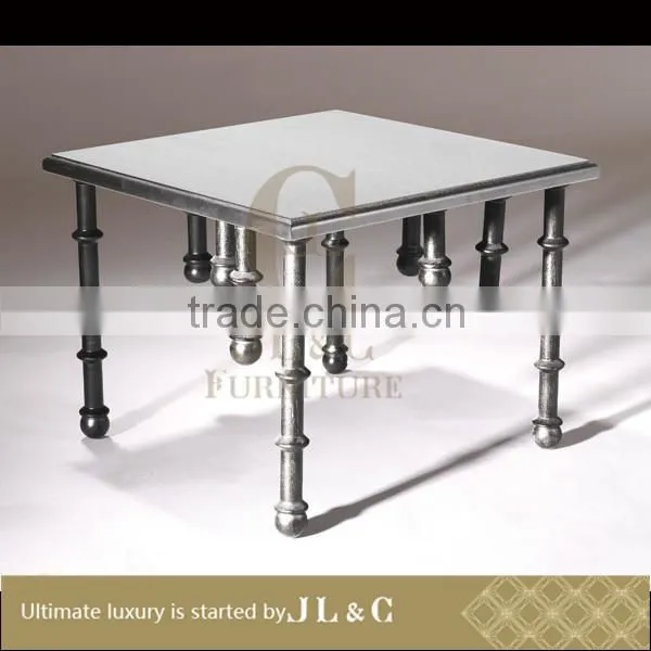 Luxury Living Room AT0-3 Elegant Three Pole Stand Tea Table High-end Furniture Factory Price From China JL&C Furniture