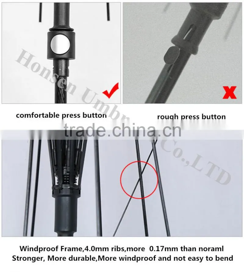 China cheap folding umbrella snow christmas tree