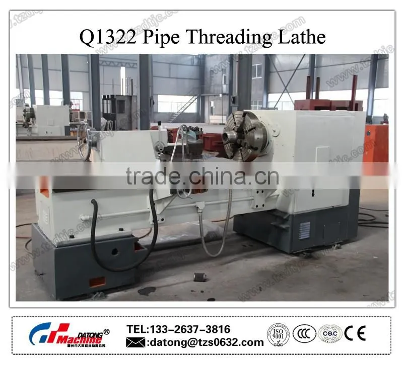 High Quality Q1322 Pipe Threading Lathe machine For Sale