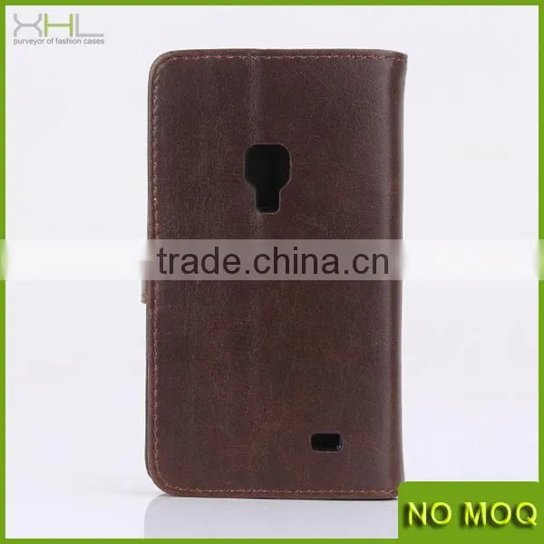 Hot selling wallet leather case for samsung galaxy beam 2 g3858