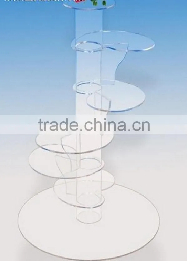 Cheap Crazy Selling acrylic wedding cake holder