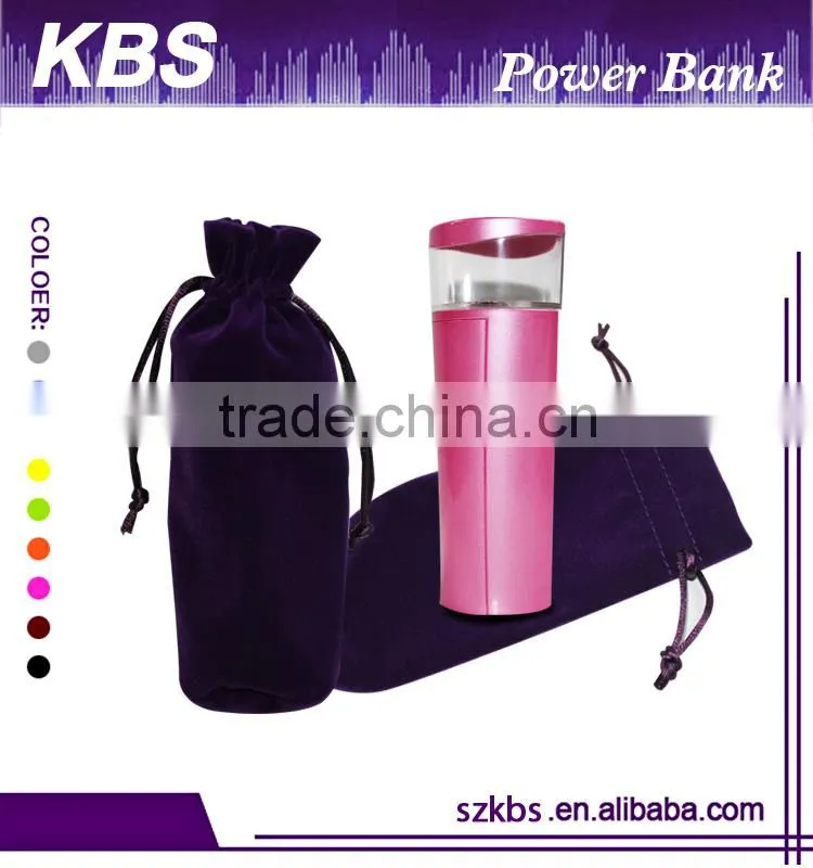 Portable Nano Spray 28ML Instant Water, Continuous Moisturer+Power Bank 3000mAH Mobile Phone Charger