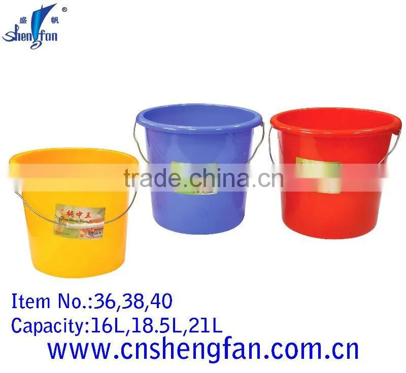 pp bucket 36,38,40cm