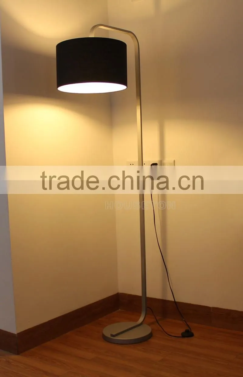 Hotel room furniture black wrought iron floor lamp,black wrought iron floor lamp,wrought iron floor lamp F1007