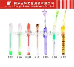smooth writing glitter metallic neon with grip gel pen set color pen