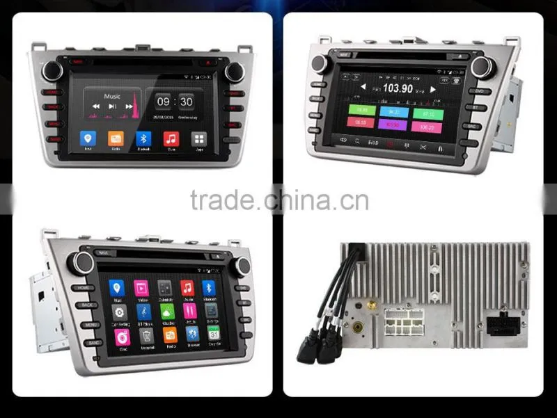 Ownice quad core Android 4.4 Car GPS stereo for Mazda 6 with Mirror link