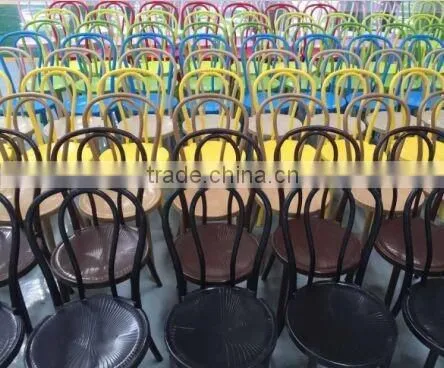 New model clear resin thonet chair