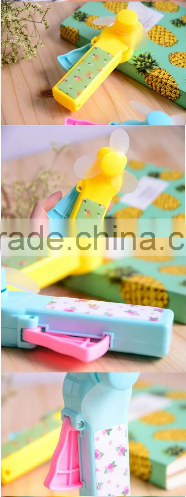 Hot-selling raw material micro hanging fan toys for promotion