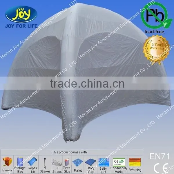 Popular giant inflatable spider igloo/dome tent inflatable spray paint tent