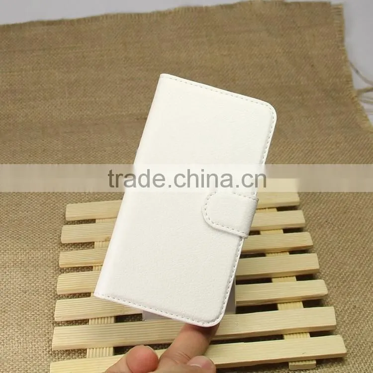 Hot Selling Ultra Thin Lichee PU Leather Case Wallet Folio Flip Cover for Samsung GALAXY S4 i9500