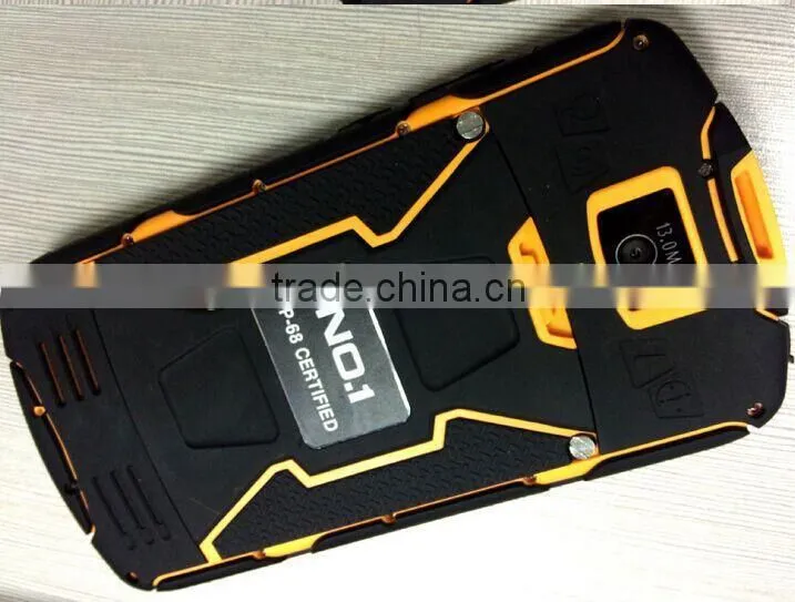 5.0" NO.1 X1 X-MEN Mobile Phone Waterproof Dustproof Shockproof 3G MTK6582 Quad Core 1GB+8GB Android 4.4 13.0MP No.1 X-MEN X1