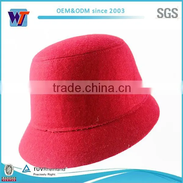 Fashion Men's Handmade Wool Felt Hat In Factory