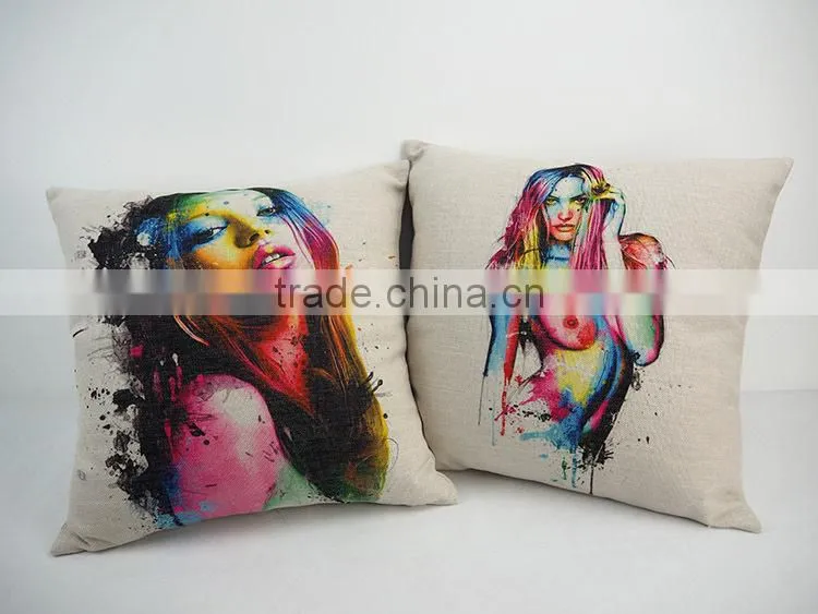 Creative latest design cushion covers for outdoor furniture custom large pillow cases throw pillow covers