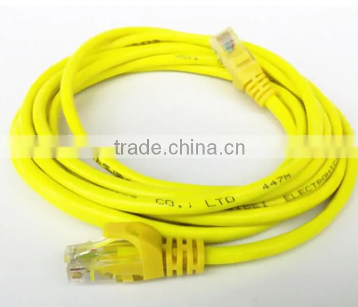 white 100 ft Feet Ethernet Network Cable Gold Plated Cat5e cat5 RJ45 Jack Copper Wire