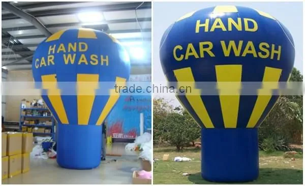 Car Wash Inflatable Ground Balloon