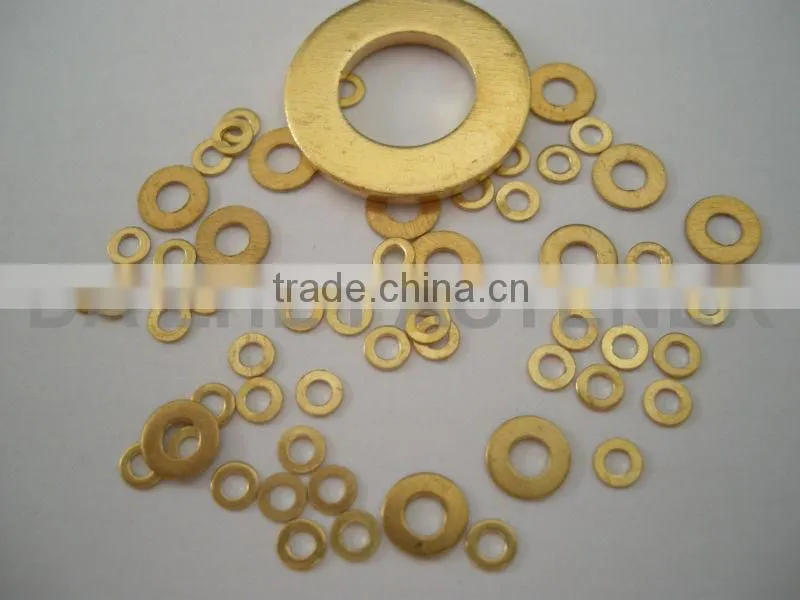 Brass flat washers DIN125 spring washer DIN127