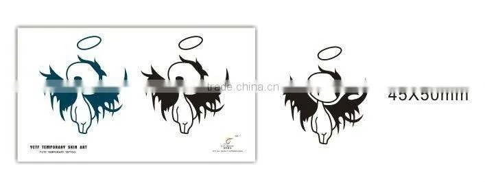 Angle shape tatoo sticker for decoration