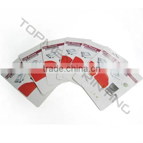 2013 Customized New Style Colorful Printing Paper Card