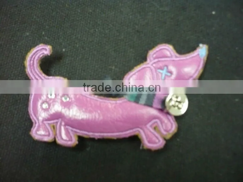 lovely pig patch embroidery for garments