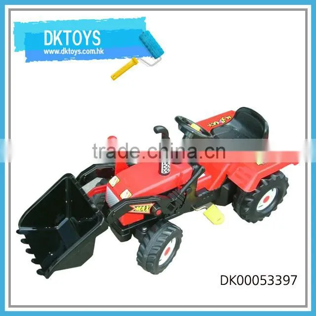 4 wheels 2 Pedals Toy Ride on Excavators for Kids