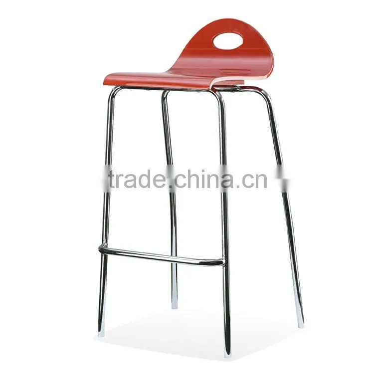 Mental bar stool high chair aluminum bar stool