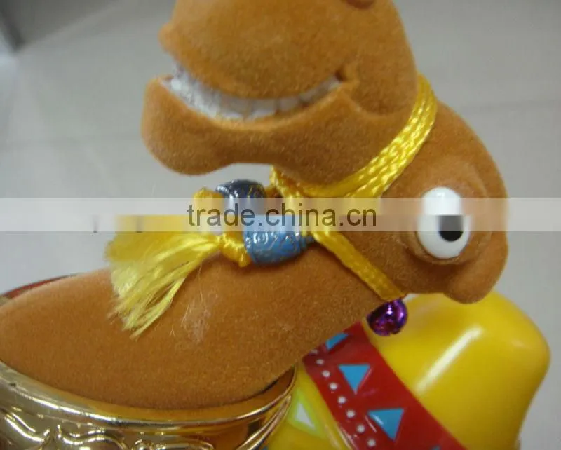 Camel shape kids atm tin savings money bank with lock