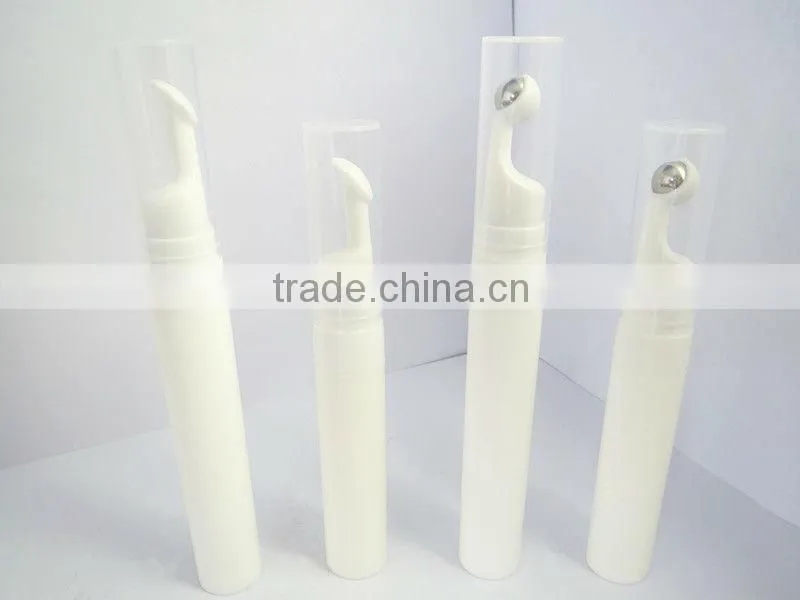 blue cosmetic bottles for moisturizing the eye